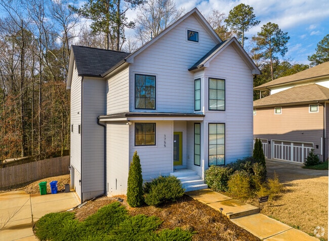 There are many new millennium style homes taking over the landscape in Candler-McAfee.