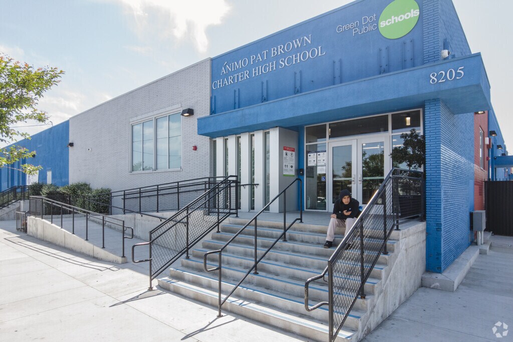 Animo Pat Brown is a charter high school in Florence-Graham, Los Angeles, CA.