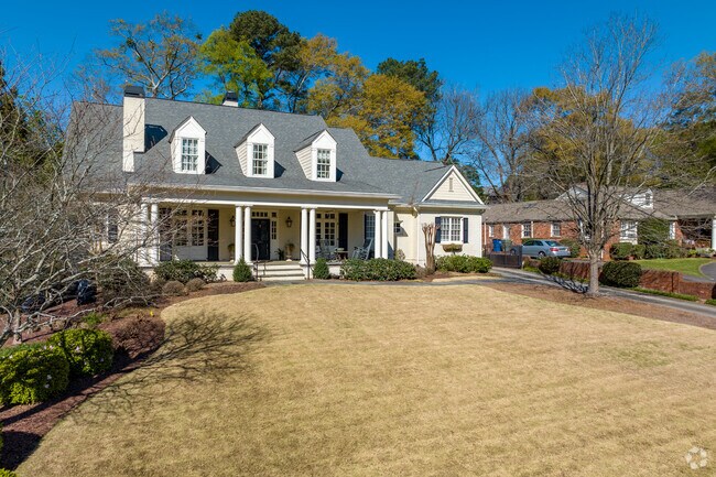 Charming Cape Cod homes frequently grace the real estate collection of Ansley Park.