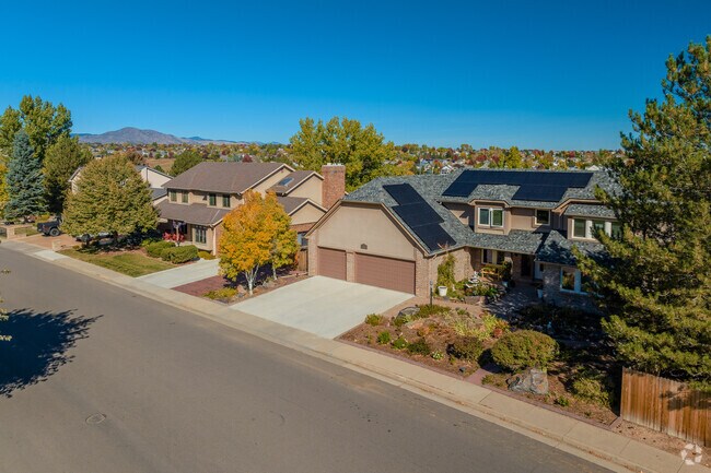 Meadows is full of large suburban homes with three car garages.