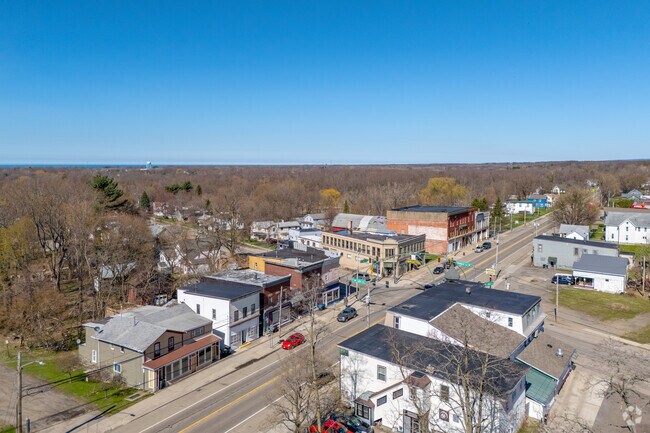 Route 20 goes right through Portland with the village of Brocton having the most small shops in the area.