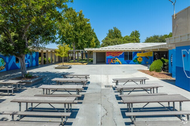 Wall Art is also on display in the Hudson Elementary School lunch area.