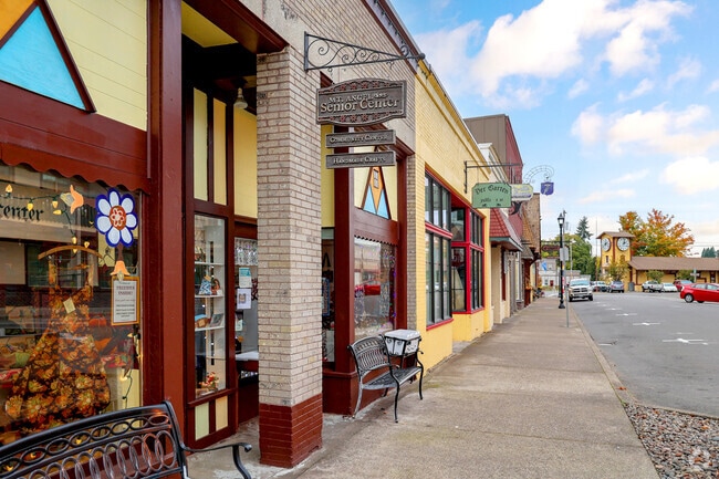 Mount Angel has a German-inspired downtown district with businesses, shops and restaurants.