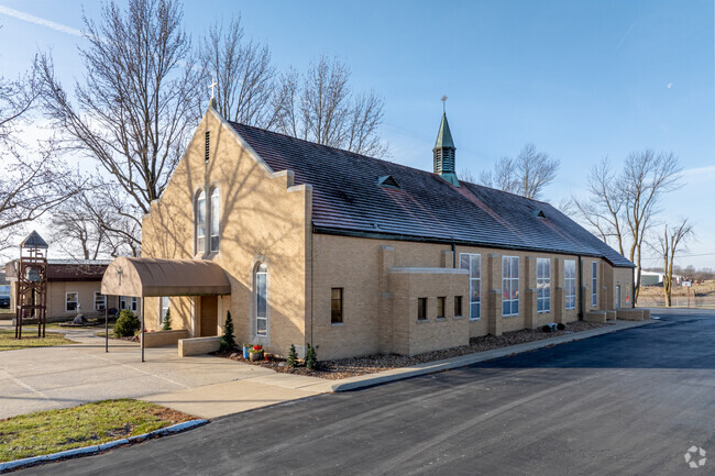 St. Alphonsus School's three pillars of learning are Knowledge, Faith, and Service.
