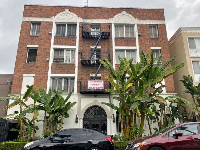 Charming brick building