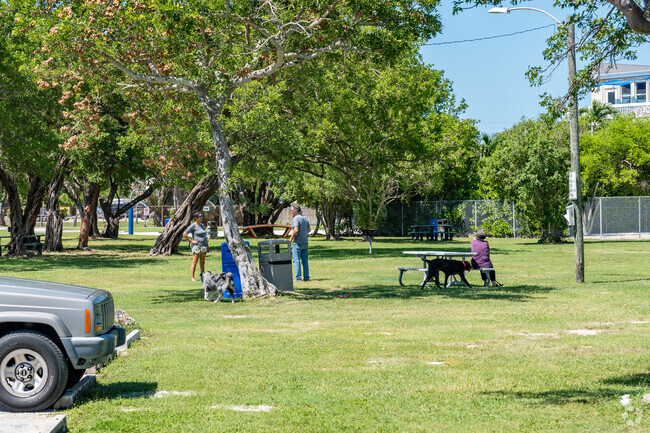 A dog park can be found at Harvey Harris Park and a Tavernir favorite hang out spot.