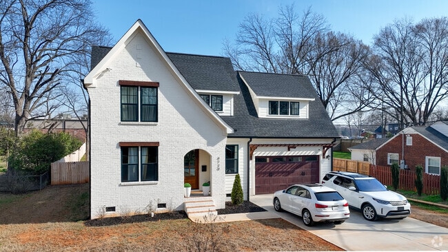 A large custom home in the Oakhurst community near Charlotte.