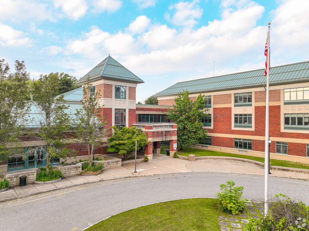 Norrback Ave Elementary is situated up on a hill and feels very private.
