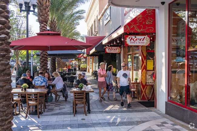 Downtown Hollywood boarders the north side of Parkside.