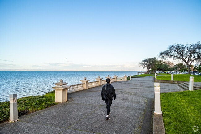 Burlingame Village has easy access to several waterfront parks.