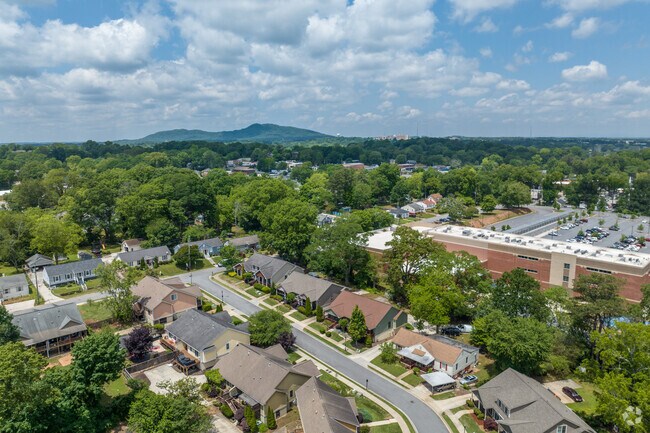 Victory features an elevated landscape and neatly arranged homes, offering scenic views.