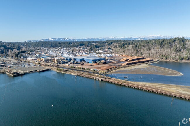 Sierra Pacific Shelton Lumbar Mill is an expansive staple in the Shelton Community.