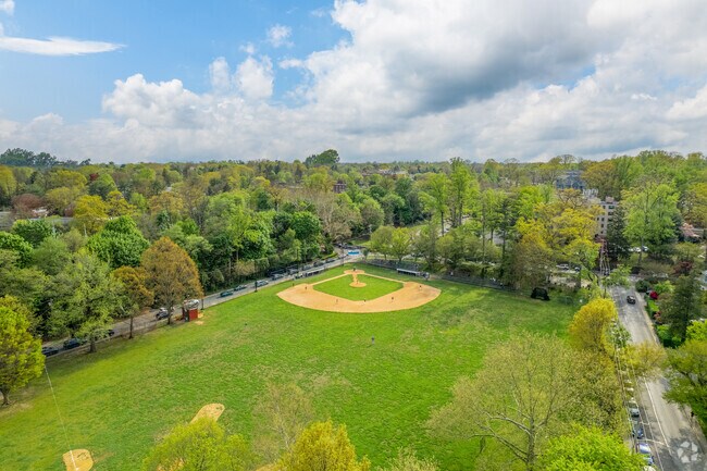 Local youth sports teams compete on the fields at NArberth Park.