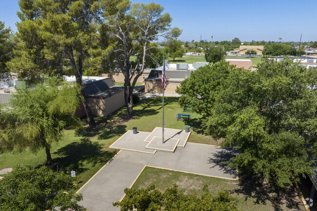 Plenty of shade trees can be found throughout Lindbergh Elementary School in Mesa.