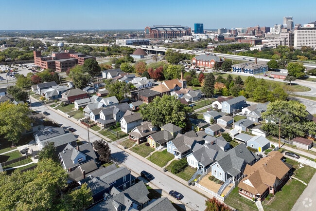 The Old Southside neighborhood is located just south of downtown Indianapolis.