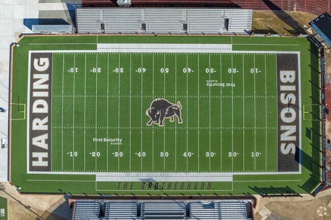 Harding University is home to the Harding Bisons.