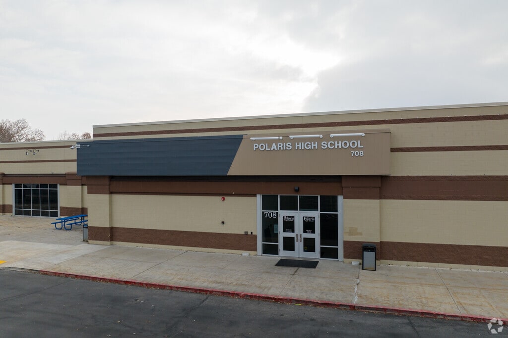 Polaris West High School is located in the American Fork neighborhood.