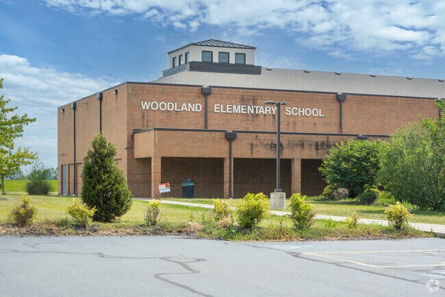 The Woodland Elementary School is located at 6923 Dutchland Pkwy, Liberty Township, OH 45044.