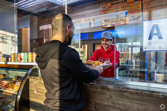 Fatty Patty offers Graceland locals freshly made gourmet burgers.