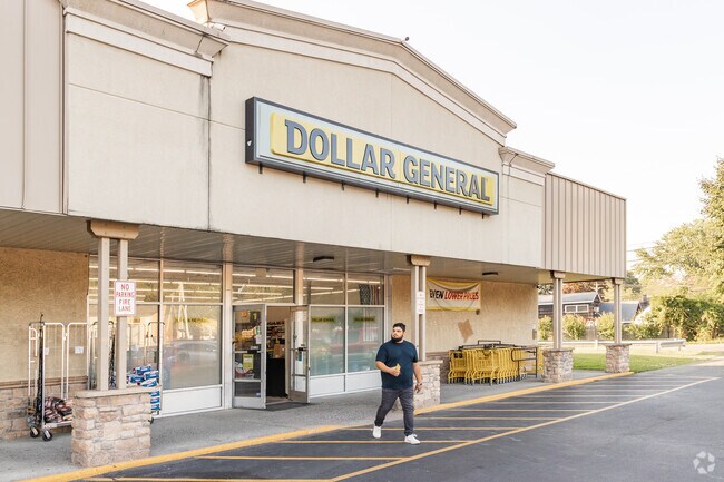 Glasco residents catch the daily deals at Dollar General.