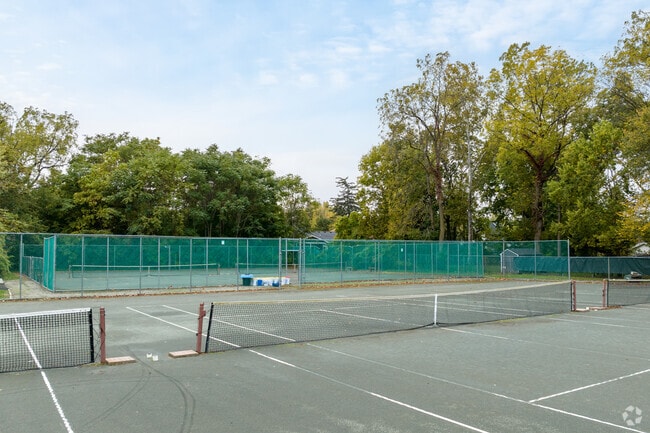 Play tennis or pickleball at Fallen Timbers Recreation Club, a Waterville favorite.