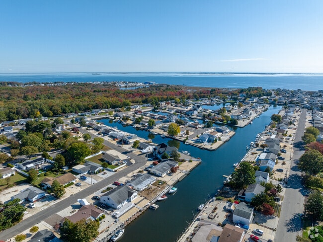 Many neighborhoods in Ocean Township have waterfront real estate.