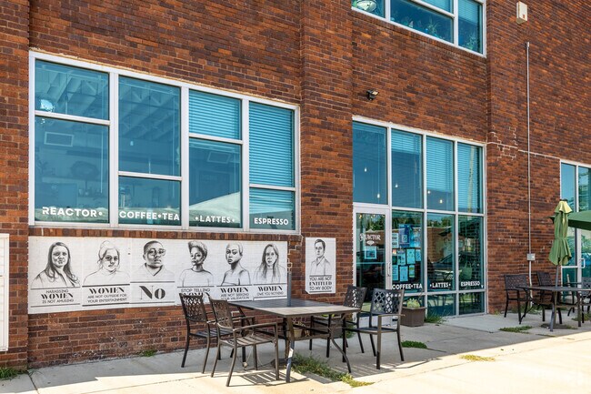 Reactor is a great place to meet friends and enjoy a coffee.