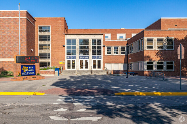 Your children will receive a quality education at Ben Franklin Middle School.
