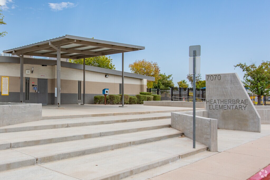 Heatherbrae School educates around 650 students in the West Phoenix neighborhood.
