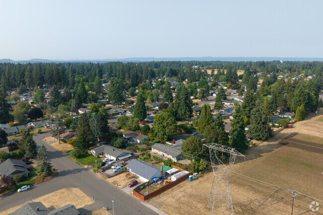 Bonneville Power Administration lines cross NE 18th St along Fircrest’s north edge.