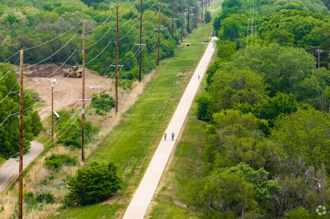 A portion of Wichita’s 18-mile Redbud Trail runs through Ken-Mar and is an excellent place to enjoy a hike or bike ride.