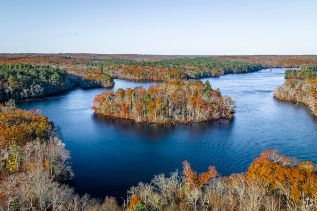 The Scituate Reservoir provides a scenic view of Rhode Island's fresh drinking water.