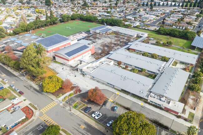 There are about 730 students at Martin Luther King Middle School in Hayward.