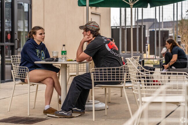 Residents can take their pick of several coffee shops in the South Shore Harbour neighborhood.