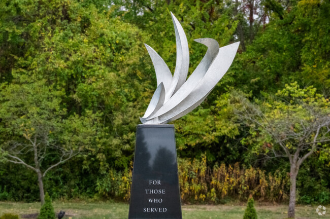 Veterans Way Memorial is a great place to enjoy the park and remember those that served.