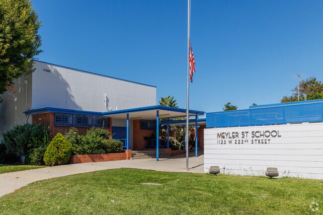Meyler Street Elementary offers a strong academic foundation for Harbor Gateway families.