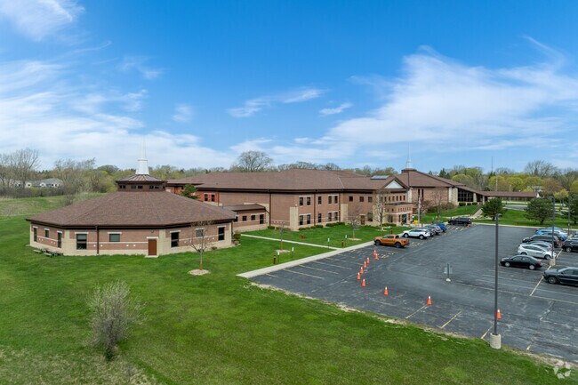 Students can enjoy the beautiful campus at New Testament Christian Academy.