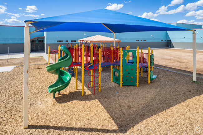 Laughter and adventures on the playground at Bernard Black Elementary School in Phoenix.