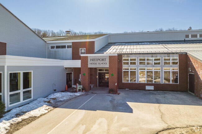 Freeport Middle holds an A rating from Niche in nearby Freeport.