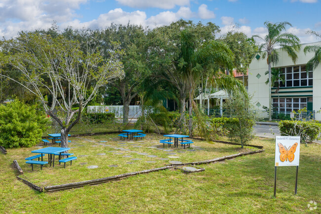Lauderhill Paul Turner Elementary School Lauderhill encourages students to spend time outdoors.
