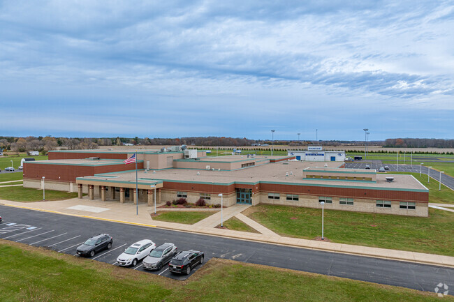 Clear Lake High School is on the south side of town.