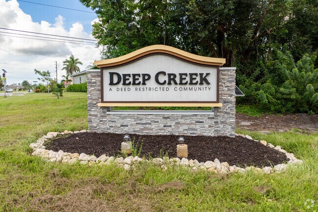 Deep Creek is a deed restricted community on the North side of the Peace River.