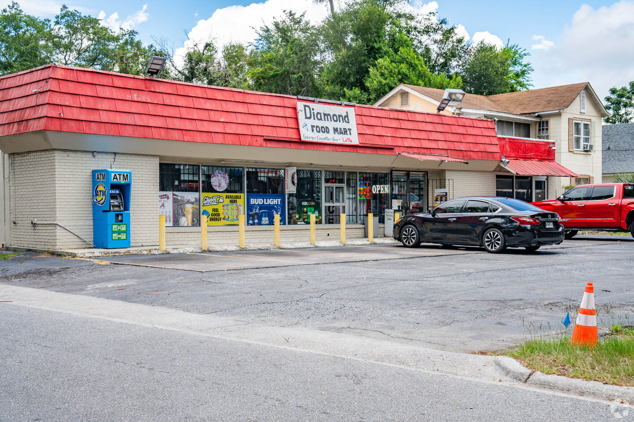 Residents of Bingsville can head to Diamond Food Mart for daily essentials.