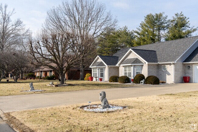 Modern ranch homes can be found along the outskirts of Marion.