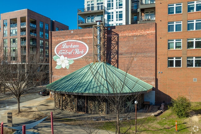 Central Park is a cornerstone of the Downtown Durham area.