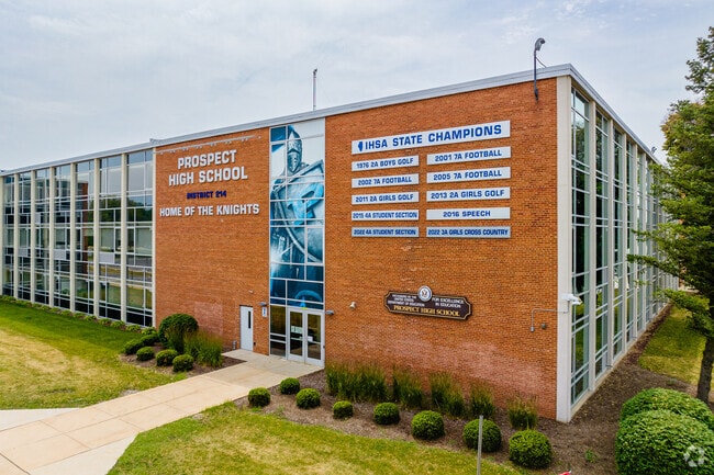 Prospect High School is a top rated public school in Mt. Prospect, IL.