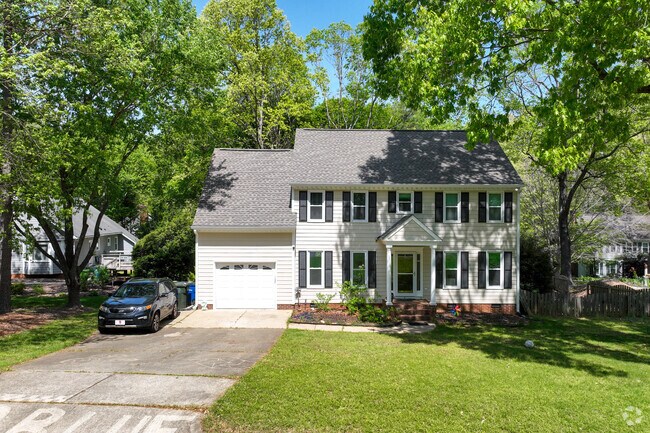 Many large 4-bedroom Colonial homes exist within the Reserve at Lake Lynn neighborhood.