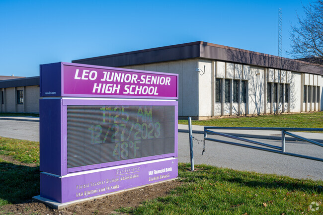 Welcome to Leo Jr/Sr High School.