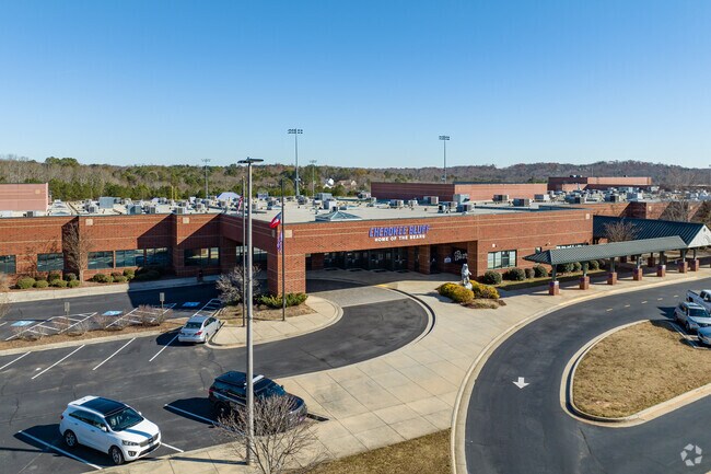 Cherokee Bluff High School proudly serves a diverse community of over 950 students, offering a vibrant learning environment where academics, extracurricular activities, and personal growth flourish.