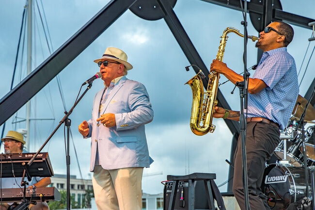 Carolina Place residents can enjoy the summer concert series at the pier in downtown Wilmington.